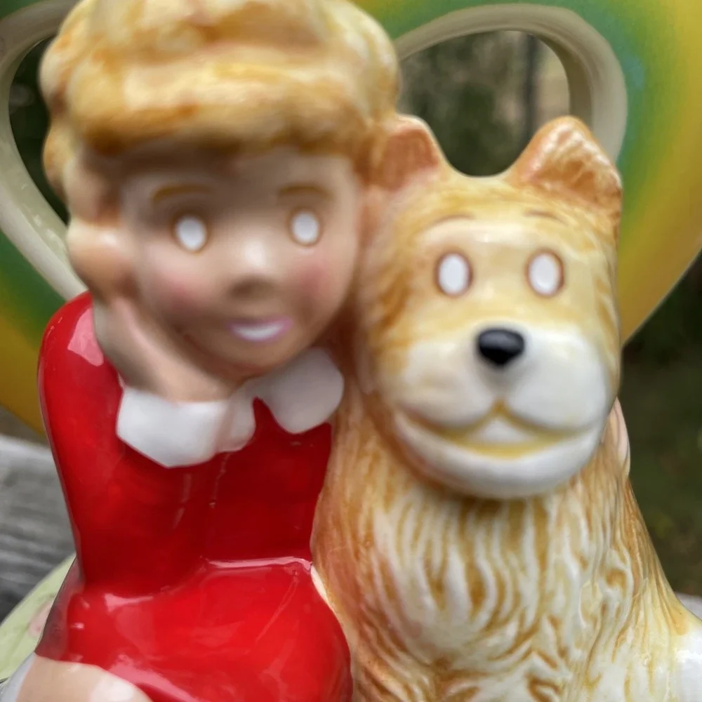 Little Orphan Annie Music Box Figurine Tomorrow Song Sandy Applause 1982 Movie